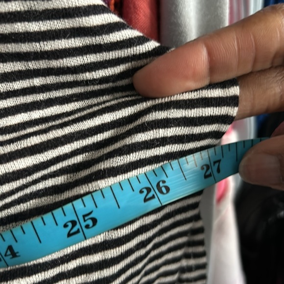 1322. We The Free Veronica Stripe Tee - Picture 7 of 8